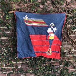 beautiful vintage scarf!